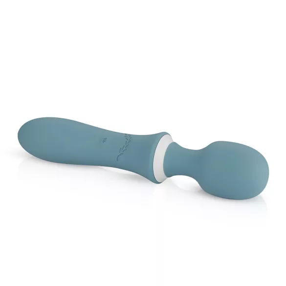 Bloom Orchid Wand - oplaadbare massage vibrator - turquoise