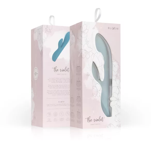 Bloom Violet Rabbit - rabbit vibrator - G-spot en clitoris stimulatie