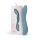 Bloom Rose - Oplaadbare Silicone G-spot Vibrator (Turquoise)