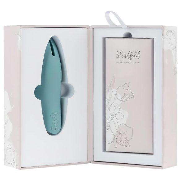 Bloom Tulip - oplaadbare siliconen clitoris vibrator - turquoise