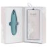 Bloom Tulip - oplaadbare siliconen clitoris vibrator - turquoise