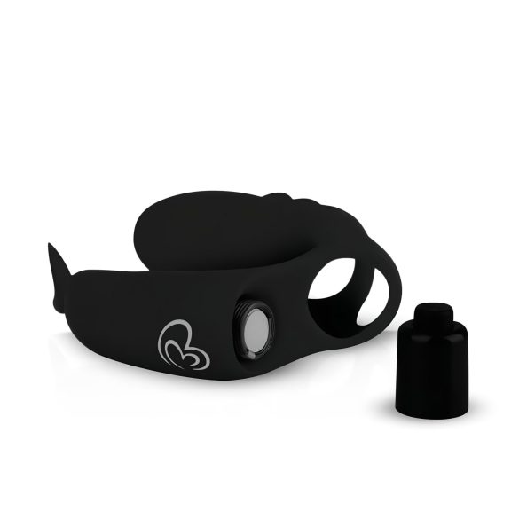 Easytoys - Vinger vibrator - 2-in-1 - Zwart