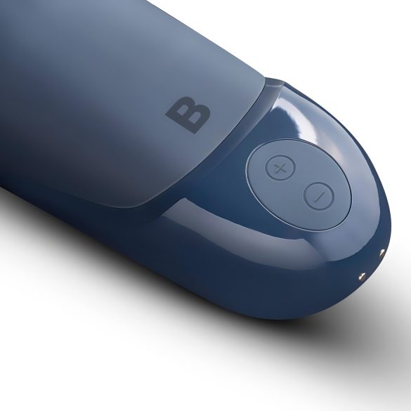 Boners - mannen masturbator - vibrerend, oplaadbaar - siliconen grijs