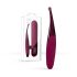 Senzi - oplaadbare, waterdichte clitorisvibrator (rood)