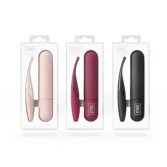 Senzi - clitoris vibrator - oplaadbaar waterdicht - rood