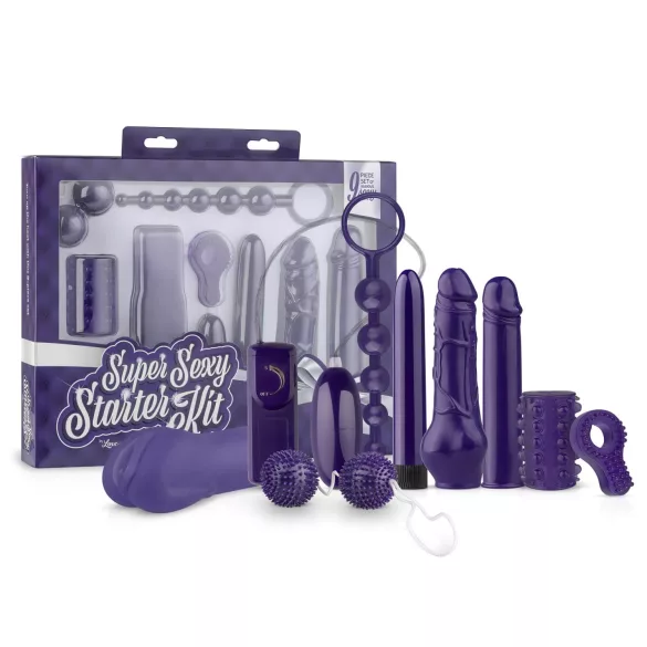 LoveBoxxx Super Sexy - vibrator set - 9-delig