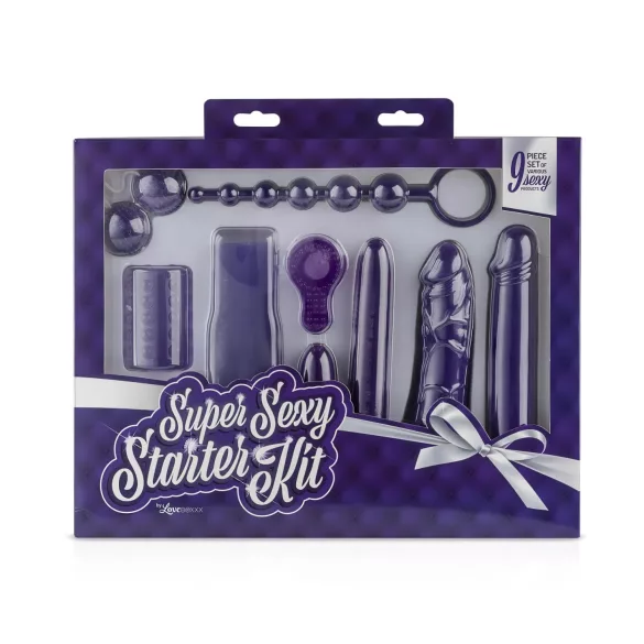 LoveBoxxx Super Sexy - vibrator set - 9-delig