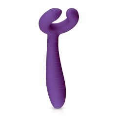   Easytoys Couple - oplaadbare, waterdichte koppelsvibrator (paars)