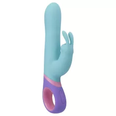   PMV20 Meta Rabbit - rabbit vibrator met draaiende top - siliconen - mint