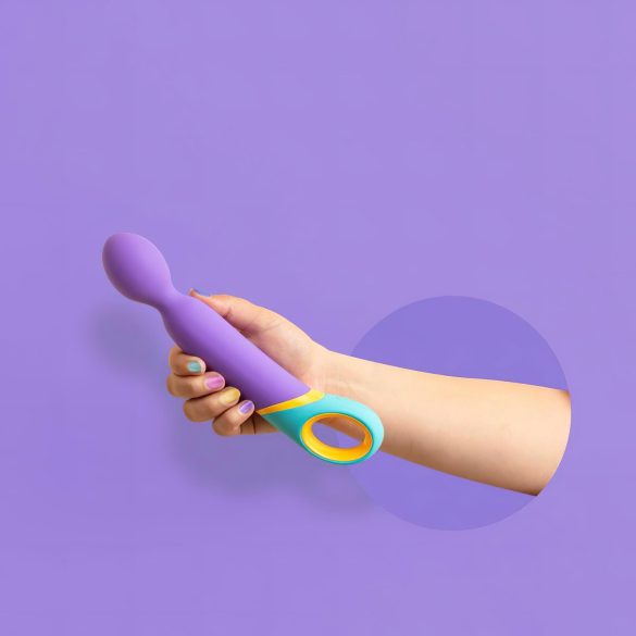 PMV20 - wand vibrator - oplaadbaar massage-apparaat - paars