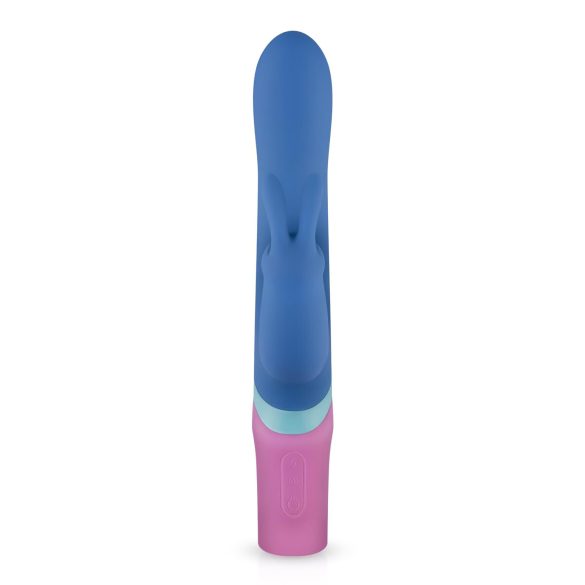 PMV20 Vice Double - rabbit vibrator - roterend, drie armen - silicone blauw