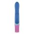 PMV20 Vice Double - rabbit vibrator - roterend, drie armen - silicone blauw