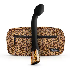   Panthra Nila - g-spot vibrator - oplaadbaar waterdicht - luipaard zwart
