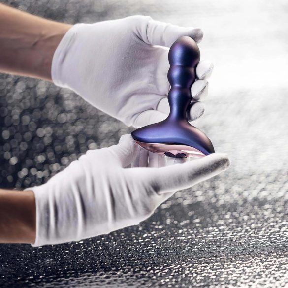 Hueman Interstellar - golvende anaal vibrator (paars)