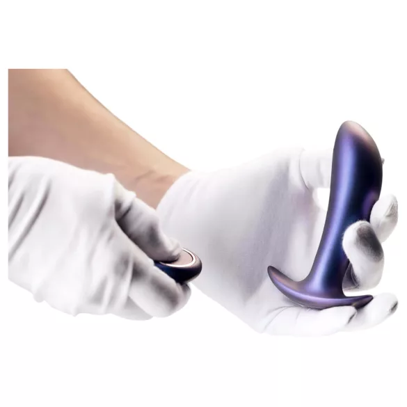 Hueman Uranus - anaal vibrator met afstandsbediening - oplaadbaar - paars