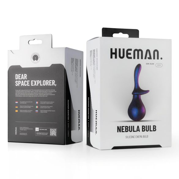 Hueman Nebula - intieme douche - siliconen - paars