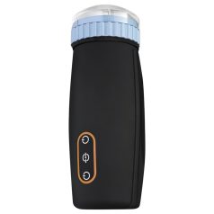   CRUIZR CM05 - automatische masturbaator - zuig- en stootfunctie - zwart/blauw