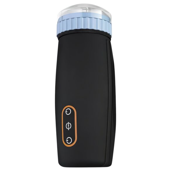 CRUIZR CM05 - automatische masturbaator - zuig- en stootfunctie - zwart/blauw