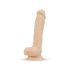 Real Fantasy Conrad - zuignap vibrator - 20cm (natuur)