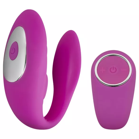 Easytoys Tap Dancer - koppel vibrator - waterdicht - afstandsbediening - roze
