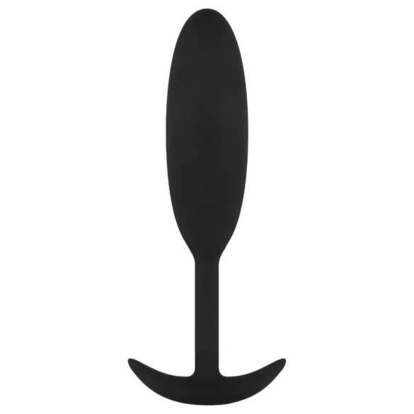 EasyToys Heavy Fulfiller - anale plug van 54 g - klein (zwart)