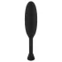 EasyToys Heavy Fulfiller - anale plug van 54 g - klein (zwart)