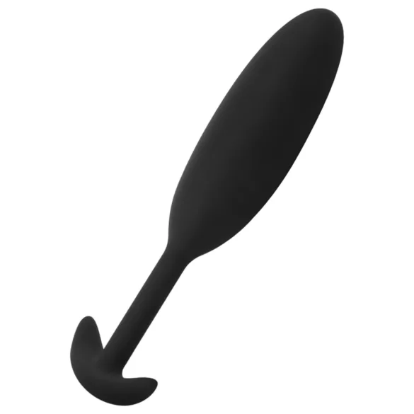 EasyToys Heavy Fulfiller - anale plug van 54 g - klein (zwart)