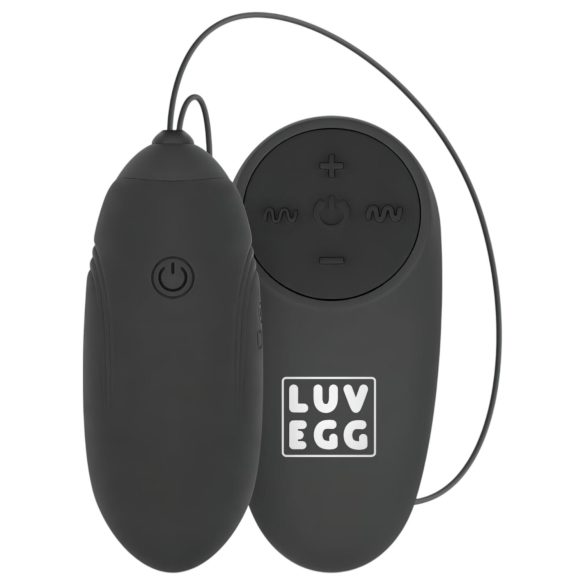 LUV EGG - Vibrerend Ei - Oplaadbaar, Draadloos - Zwart