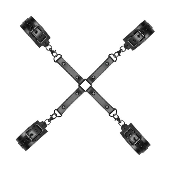 Bedroom Fantasies - bondage kruis - zwart