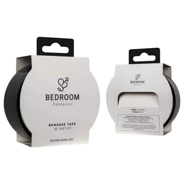 Bedroom Fantasies - bondage tape - zelfklevend - 20m - zwart
