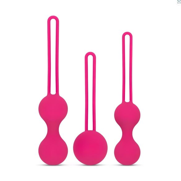 Easytoys - geisha ballen set - 3-delig - roze