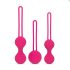 Easytoys - geisha ballen set - 3-delig - roze