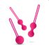 Easytoys - geisha ballen set - 3-delig - roze