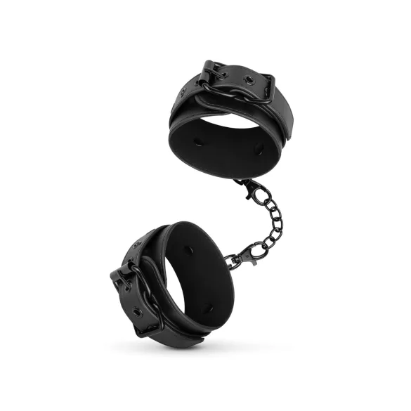 Bedroom Fantasies - polsboeien met ketting - zwart