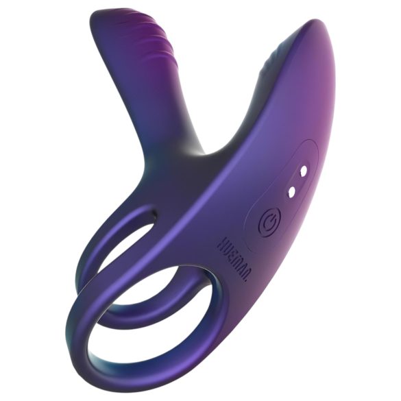 Hueman Infinity Ignite - vibrerende penis- en balring - paars