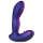 Hueman Galaxy - pulserende anaal vibrator (paars)