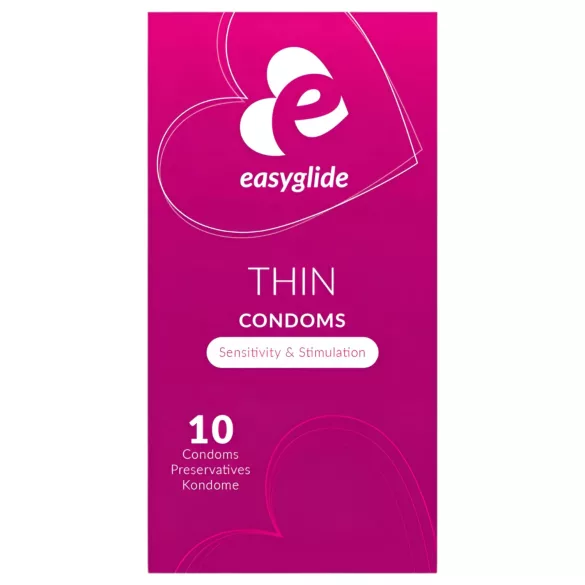 EasyGlide - ultra dun condoom - transparant - 10 stuks