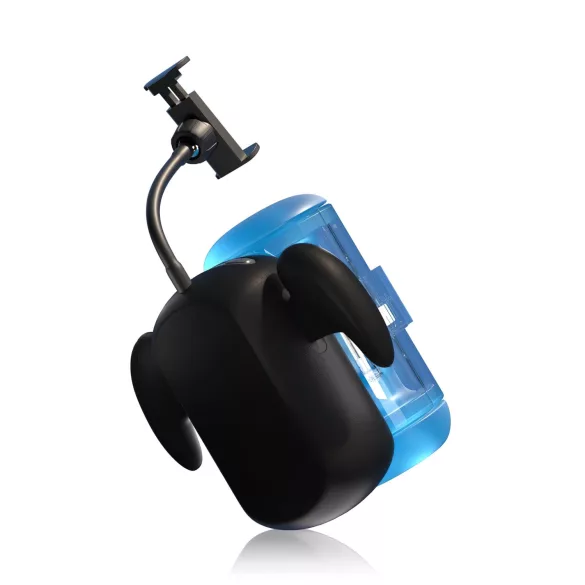 BLOWCAST Wingman Pro - automatische masturbator - blauw zwart
