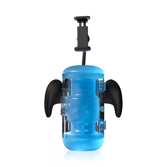 BLOWCAST Wingman Pro - automatische masturbator - blauw zwart
