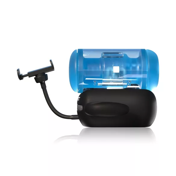 BLOWCAST Wingman Pro - automatische masturbator - blauw zwart