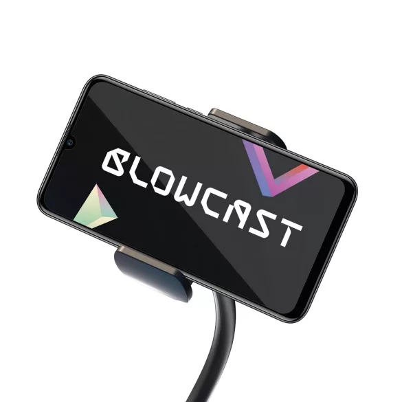 BLOWCAST Wingman Pro - automatische masturbator - blauw zwart
