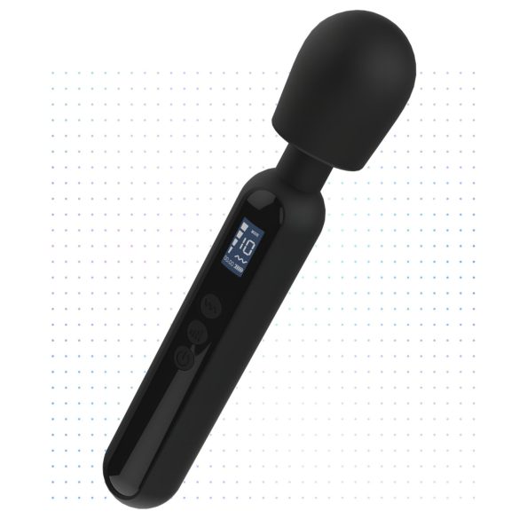 BLAQ - vibrator massager digitaal - zwart
