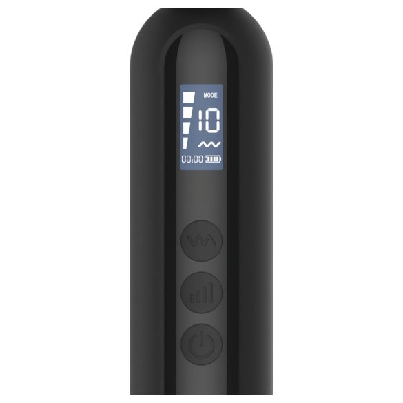 BLAQ - vibrator massager digitaal - zwart