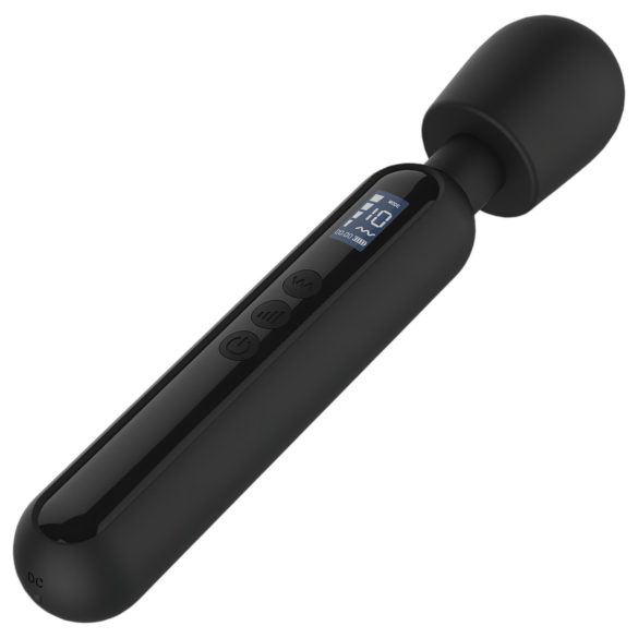 BLAQ - vibrator massager digitaal - zwart