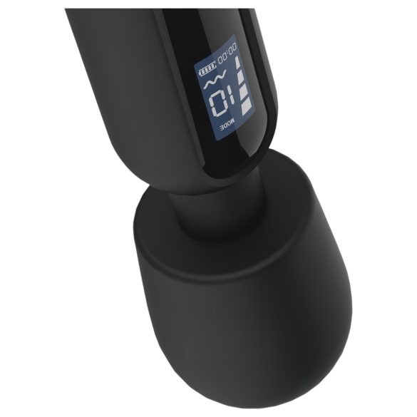 BLAQ - vibrator massager digitaal - zwart