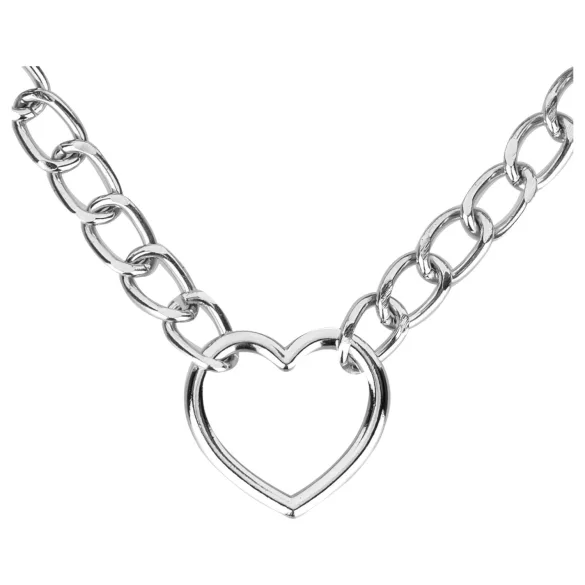 Bedroom Fantasies - halsband met riem (zwart)