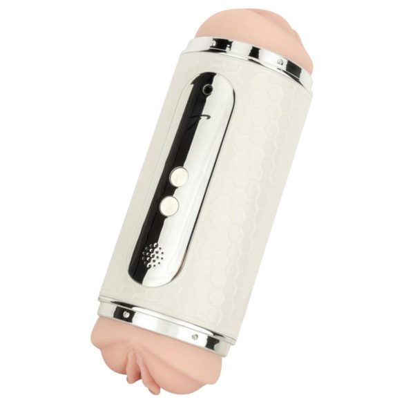 Teazers - masturbator met spraakbesturing - mond en vagina - wit