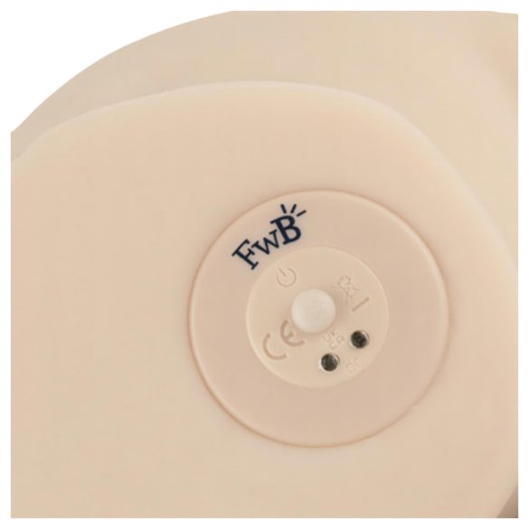 FWB - masturbator torso met vibrator - levensecht - huidskleur