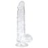 EasyToys - testiculaire dildo - 13,5 cm (transparant)