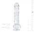 EasyToys - testiculaire dildo - 13,5 cm (transparant)